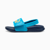 Popcat 20 Backstrap Sandals - Infants 0-4 years, Speed Blue-Gold Moon-Persian Blue, small-AUS