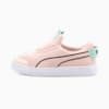 Courtflex v2 Slip-On Kids' Trainers, Lotus-Puma Black, small-PHL