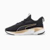 SOFTRIDE Premier Material Running Shoes Women, Puma Black-Puma Team Gold, small-SEA