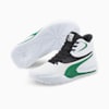 Triple Mid Basketball Shoes, Puma White-Amazon Green, small-AUS