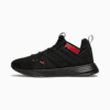 Puma Black-High Risk Red