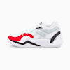 TRC Blaze Court Basketball Shoes, Puma Black-High Risk Red, small-PHL
