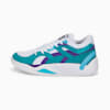Puma White-Deep Aqua