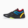 TRC Blaze Court Black Fives Basketball Shoes, Puma Black-Saffron, small-SEA