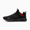 Enzo 2 Clean Running Shoes, PUMA Black-For All Time Red, small-SEA