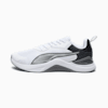 Infusion Unisex Training Shoes, PUMA White-PUMA Black-Cool Dark Gray-Ash Gray, small-AUS