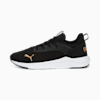Soft ride Flair Running Shoes Women, PUMA Black-PUMA Gold, small-NZL