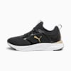 Softride Ruby Logo Luxe Running Shoes Women, PUMA Black-Puma Team Gold, small-PHL