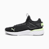 Amare Fresh Running Shoes, PUMA Black-Speed Green, small-PHL