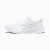 Flyer Lite Mesh Running Shoes, PUMA White-PUMA Silver, small-VNM