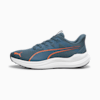 Reflect Lite Youth Running Shoes, Gray Skies-Flame Flicker-PUMA White, small