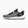 Fusion Crush Sport Golf Shoes Men, PUMA Black-Electric Lime, small-PHL