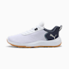 Fusion Crush Sport Golfschuhe Herren, PUMA White-Deep Navy-Gum, small