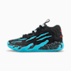 PUMA x MELO MB.03 Blue Hive Basketball Shoes - Youth 8-16 years, PUMA Black-Bright Aqua, small-AUS