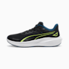 Skyrocket Lite Running Shoes Unisex, PUMA Black-Ocean Tropic-Lime Pow, small-THA