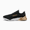 Retaliate 3 Running Shoes Unisex, PUMA Black-PUMA White-PUMA Gold, small-VNM