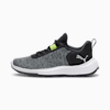 Fusion Crush Sport Golf Shoes - Boys 8-16 years, PUMA Black-Electric Lime, small-AUS