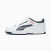 Rebound Joy Low Trainers, Puma White-Dark Slate-Rosette, small-SEA