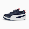 Multiflex Mesh V Kids' Trainers, Peacoat-Puma White-High Risk Red, small-SEA