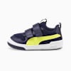 Multiflex Mesh Babies' Trainers, Peacoat-Lemon Sherbert, small-SEA