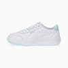 Tori Women's Trainers, Puma White-Light Aqua-Puma Team Gold, small-PHL