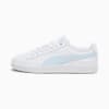 Vikky v3 Leather Women's Trainers, PUMA White-Icy Blue, small-SEA
