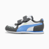 Cool Dark Gray-Blue Skies-PUMA White-Pure Green