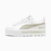 Mayze Luxe Trainers Women, PUMA White-Desert Dust, small-IDN