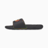 Cool Cat Rainbow Hues Swim Sandals, Puma Black-Prism Violet-Puma Royal-Classic Green-Dandelion, small-SEA