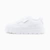 Mayze Stack Leather Sneakers Women, Puma White, small-PHL