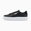 Lily Platform Laced Women's Sneakers, Puma Black-Puma Black-Puma White, small-AUS