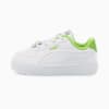 Caven Fruitmates AC Babies' Trainers, Puma White-Puma White-Greenery-Puma Black, small-SEA