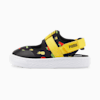 Light-Flex Summer Fruit Babies' Sandals, Puma Black-Freesia, small-SEA