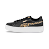 Baskets Léopard Lily Platform Femme, Puma Black-Taos Taupe, small