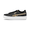 Zapatillas para mujer Lily Platform Leo, Puma Black-Taos Taupe, small