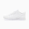 ST Runner v3 Leather Youth Trainers, Puma White-Puma White, small-SEA