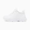 Baskets blanches Cassia SL Femme, Puma White-Puma White-Puma Team Gold, small