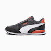 ST Runner v3 Mesh Youth Sneakers - 8-16 years, Dark Coal-PUMA White-PUMA Black, small-AUS