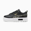 Mayze Wild Sneakers Kids, PUMA Black-Desert Dust, small