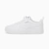 Rickie Alternative Closure Kids' Trainers, Puma White-Puma White-Glacier Gray, small-THA