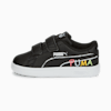 Smash v2 Home School Sneakers - Infants 0-4 years, Puma Black-Puma White-Sunset Glow-Nitro Blue-Sun Stream, small-AUS