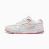 RBD Game Low Sneakers, Alpine Snow-PUMA White-Pink Fruit, small-SEA
