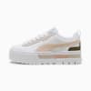 Mayze Mix Women's Sneakers, PUMA White-Alpine Snow-Loden Green, small-AUS
