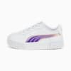 Baskets à fermeture facile Carina 2.0 Holo Bébé, Puma White-Puma Silver, small