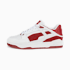 Puma White-Intense Red
