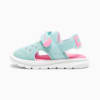 PUMA Evolve Alternative Closure Sandals Baby, Turquoise Surf-Fast Pink-PUMA White, small-THA