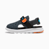 PUMA Evolve Alternative Closure Sandals - Infants 0-4 years, Strong Gray-Speed Blue-PUMA Black-Rickie Orange, small-NZL