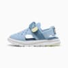 PUMA Evolve Alternative Closure Sandals - Infants 0-4 years, Haute Tropic-Jasmine Flower-Cool Blue-Gold Moon, small-AUS