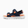 PUMA Evolve Sandals Youth, Club Navy-Maple Syrup-PUMA White, small-SEA