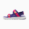 PUMA Evolve Sandals Youth, Team Violet-PUMA Pink-Almost Apricot, small